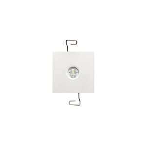 Light Impressions Deko-Light stropní vestavné nouzové svítidlo Alnair pro osvětlení chodeb 230V AC/50-60Hz 1,00 W 4500 K bílá 565325